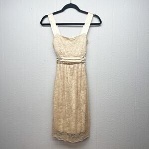 Ruby Rox Babydoll Lace Dress Juniors 3 Empire Waist Fairy Whimsical Y2K Grunge